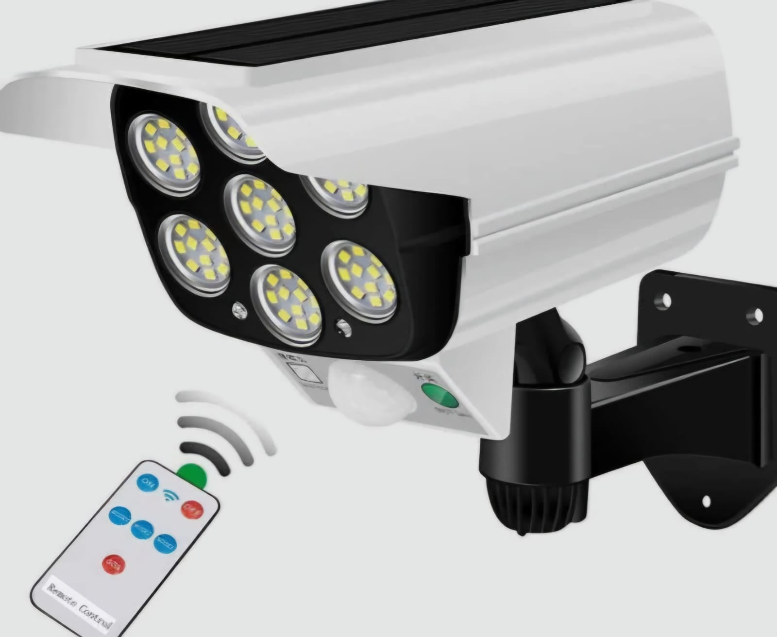 🌞 SolarGuard™ CCTV with LED Lights – Smart Security for Your Home!