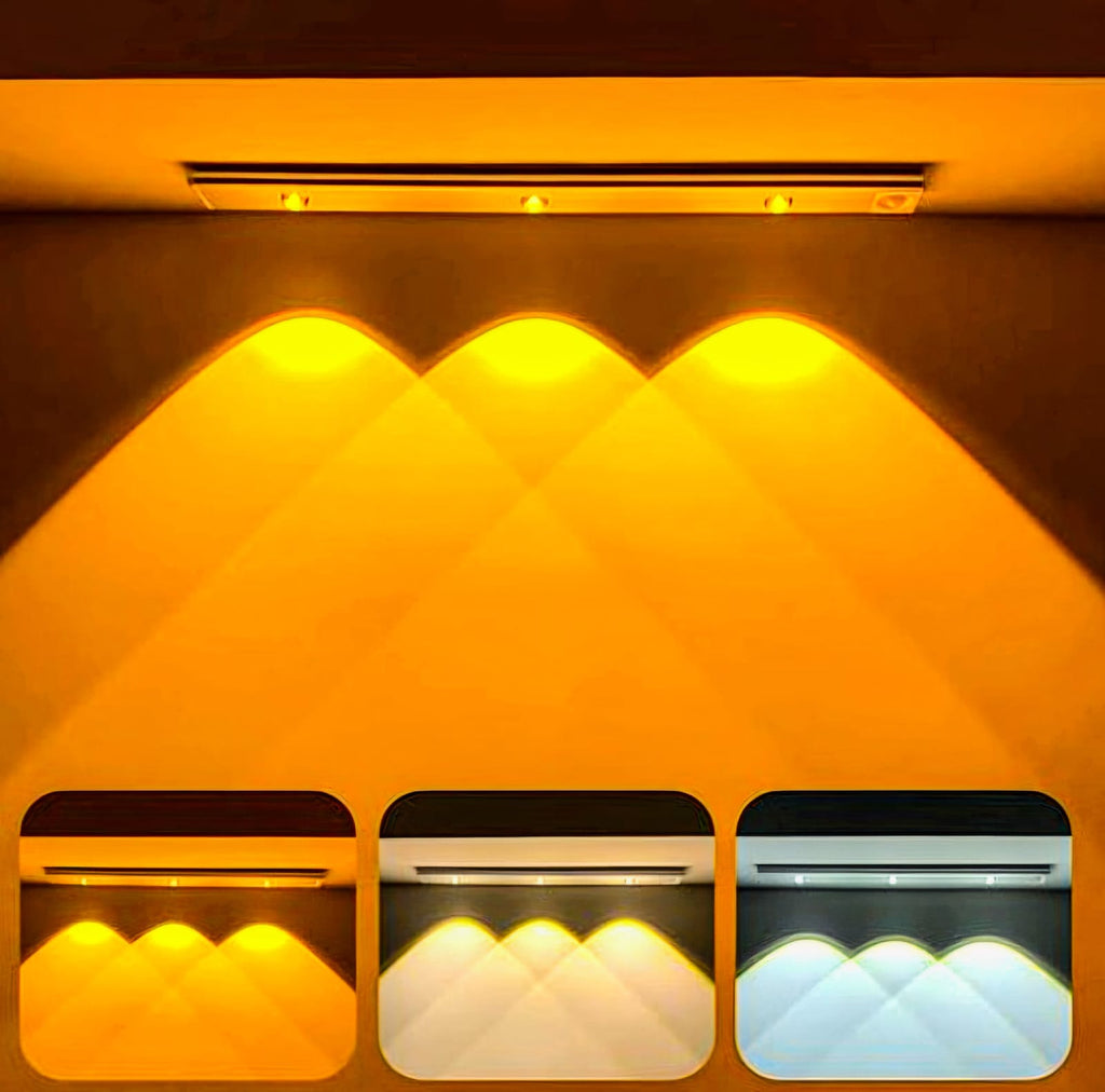 Smart Motion Sensor LED Lights™ – Auto-Detect Lighting for Home & Outdoor 💡