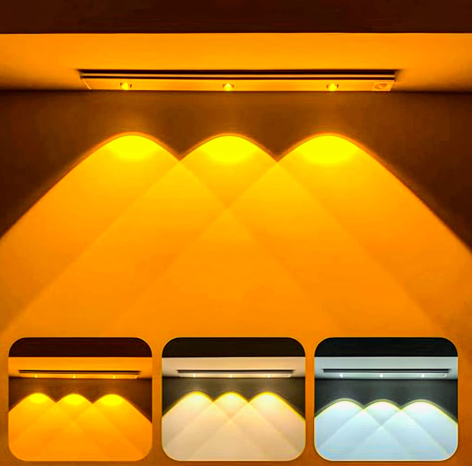 Smart Motion Sensor LED Lights™ – Auto-Detect Lighting for Home & Outdoor 💡