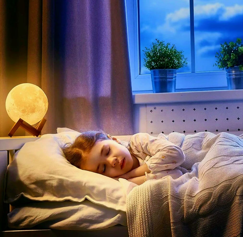 Moon Light Lamp™ 🌕✨ | 3D Realistic Glow | Touch Control | Rechargeable & Decorative