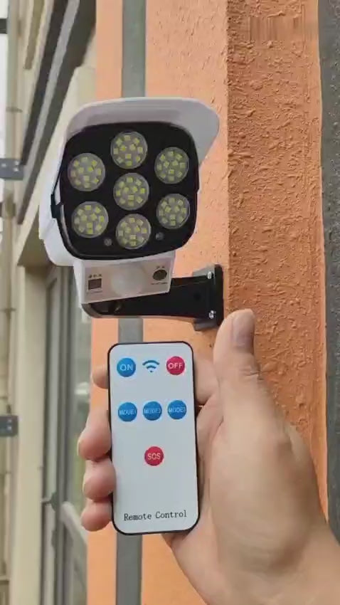 🌞 SolarGuard™ CCTV with LED Lights – Smart Security for Your Home!